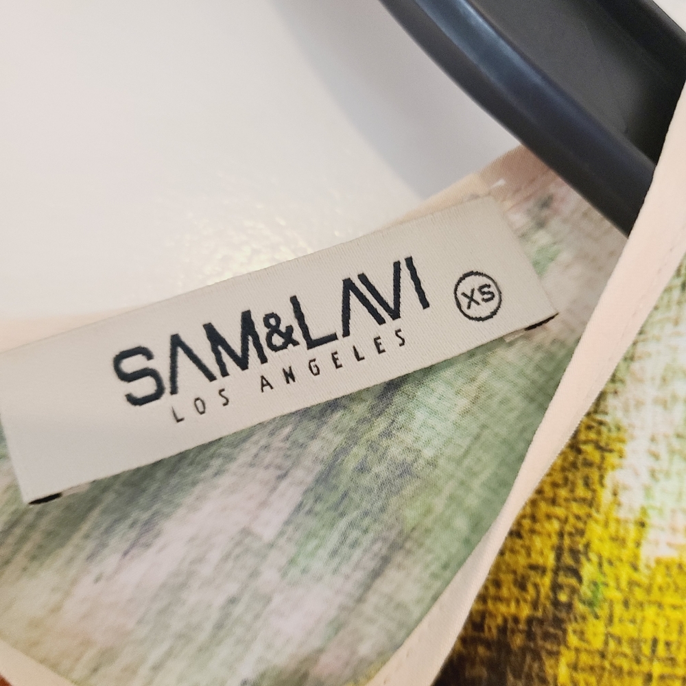 Sam & Lavi Multicolored Zip Back Tank - Picture 3 of 5
